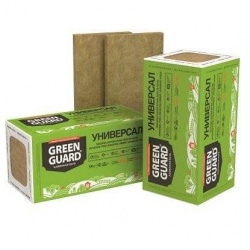 ГринГард универсал утеплитель 1200х600х100 мм 4 плиты 2,88 м2 плотность 40 кг/м3  экологичный
