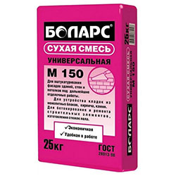 Смесь пескобетон Боларс М-150 25 кг