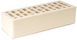 Кирпич облицовочный БЕЖЕВЫЙ М-150 одинарный Новомосковск