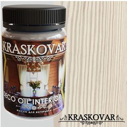 Масло для интерьера KRASKOVAR Deco Oil Interior 150 мл Белый