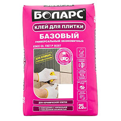 Клей плиточный Боларс базовый 25 кг