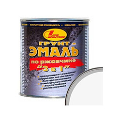 Грунт-эмаль 3в1 Белый RAL9003 2,7 л НОВБЫТХИМ