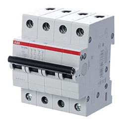 Автоматический выключатель 4п SH204 С 50А 4,5кА ABB