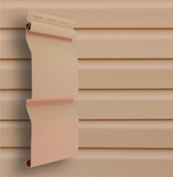 Сайдинг 224х3600 мм Grand Line D4,4 персиковый