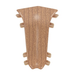 Внутренний угол для плинтуса К55 Комфорт Вишня