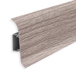 Плинтус К55 Комфорт 2,5 м Дуб снежный