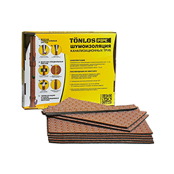 Комплект для шумоизоляции канализационных труб TONLOS Home Pipe