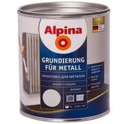 Альпина грунтовка для металла 0,75 л
