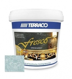 ТЕРРАКО Фреско Блеск Люрекс Серебрянный декорирующее 1 кг