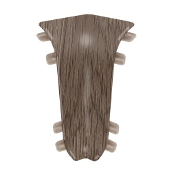 Внутренний угол для плинтуса К55 Комфорт Капучино