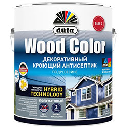 Кроющий антисептик Бесцветный 2,2 л DUFA Wood Color