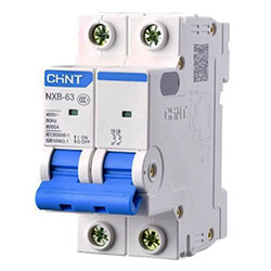 Выключатель автоматический 2п С 32А 4.5 кА NXB-63S CHINT