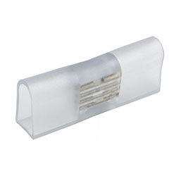 Соединитель прямой UTC-K-12/N21 CLEAR 010 POLYDAG под гибкий НЕОН ULS-N21 два контакта