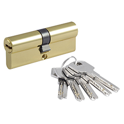 Личинка цилиндровый механизм Z ЛП-80 40-40 Золото НОРА-М