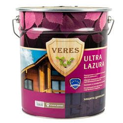 Декоративная пропитка для дерева Veres Ultra Lazura №3 Тик 20 л