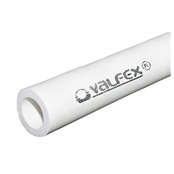 Труба ПП 25х4,2х2000 мм SDR 6 PN25 PPR армированная ALUMINIUM Белая Valfex