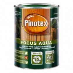 Pinotex Focus Aqua 0,75 л Зеленый лист