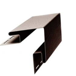 Угол наружный коричневый 3000х80х80мм мм Fine ber сайдинг