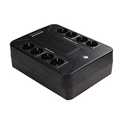 Источник бесперебойного питания ИБП 800ВА/480Вт работа от АКБ 2-10 м Энергия Комфорт