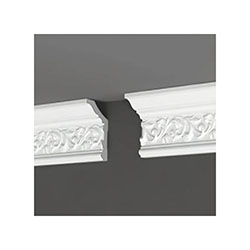 Плинтус потолочный ДП 39/90 39х81 мм 2 м Де-Багет