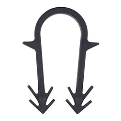 Скоба якорная 50 мм для труб Ø 16-20 мм кассета для такера STOUT