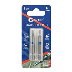 Биты стальные Т20х50 CUTOP