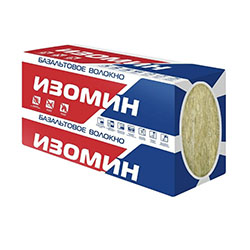 Утеплитель Изомин Фасад 110 кг/м³ 1000х600х100 мм