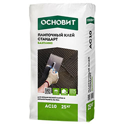 Плиточный клей стандарт Основит Базпликс АС10 25 кг