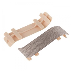 Соединитель для плинтуса К55 Комфорт Дуб снежный