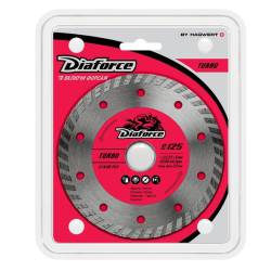 Диск алмазный сухой рез 125х22.23х2.0 мм Diaforce Turbo