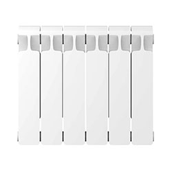 Радиатор биметалл 350х100 6 секций Боковое подключение RIFAR MONOLIT