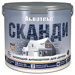 Антисептик 2,5 л Графит Акватекс Сканди