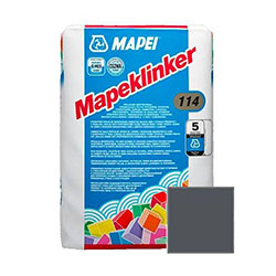 Затирочная смесь Mapeclinker №114 Антрацит 25 кг MAPEI