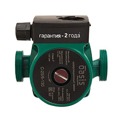 Циркуляционный насос C-25/6 130 мм с гайками "making Оasis everywhere" OASIS