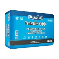 ПАЛАДИУМ Палафикс X-403 30 кг монтажный клей для ГКЛ и ГВЛ