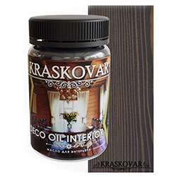 Масло для интерьера 150 мл Антрацит KRASKOVAR Deco Oil Interior