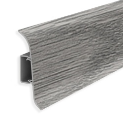 Плинтус К55 Комфорт 2,5 м Дуб пепельный