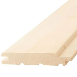 Вагонка Липа 88х12.5х2800 мм сорт Прима