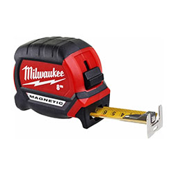 Рулетка магнитная 8 м 27 мм Milwaukee GEN III