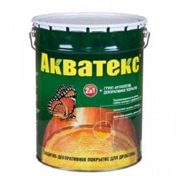 Акватекс грунт-антисептик 2в1 20 л Сосна