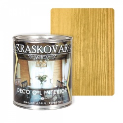 Масло для интерьера Kraskovar Deco Oil Interior 0,75 л Маслина