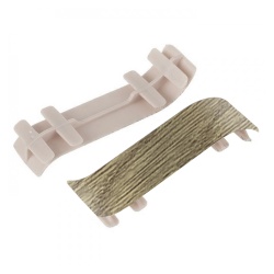 Соединитель для плинтуса К55 Комфорт Карагач