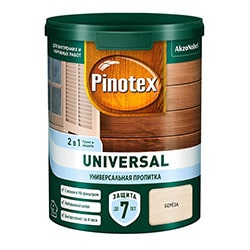 Пропитка 2 в 1 Pinotex UNIVERSAL береза 0,9 л