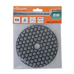 Алмазный шлифовальный круг 100 мм Зернистость 30 Sturm