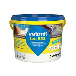 Мастика гидроизоляционная 1,2 кг Розовая Vetonit 822