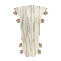 Внутренний угол для плинтуса К55 Комфорт Клен северный