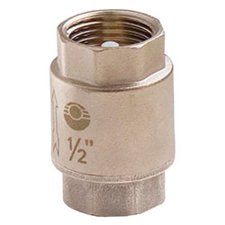 Обратный клапан 1/2" ВН/ВН латунный шток VALFEX VF.161.L.012