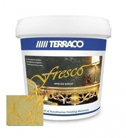 ТЕРРАКО Фреско Блеск Шанжан Медный декорирующее 1 кг
