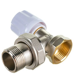 Радиаторный вентиль MVI угловой ручной регулировки 3/4" TR.210.05
