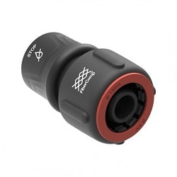 Коннектор ФИСКАРС FiberComp для шланга 3/4 с автостопом 